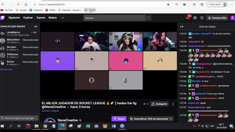 Streams en directo de Argentina en Twitch